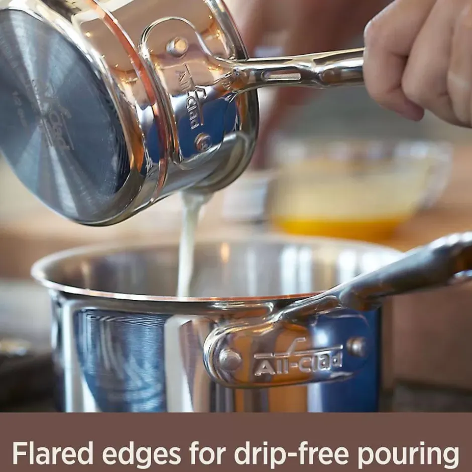 Copper Core 5-Ply Bonded Cookware, Saute Pan With Lid, 5 Quart>All-Clad Outlet