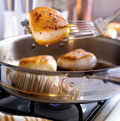 Copper Core 5-Ply Bonded Cookware Set, 5 Piece><noscript><img width=