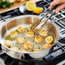 Copper Core 5-Ply Bonded Cookware Set, 5 Piece><noscript><img width=