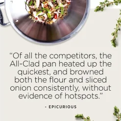 Copper Core 5-Ply Bonded Cookware, Open Stir Fry Pan, 14 Inch>All-Clad Hot
