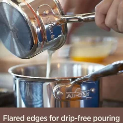 Copper Core 5-Ply Bonded Cookware, Stainless Steel Pan, 8 In Skillet>All-Clad Fashion