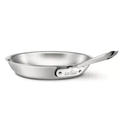 D5 Stainless Brushed 5-Ply Bonded Cookware, Fry Pan, 10 Inch>All-Clad Clearance