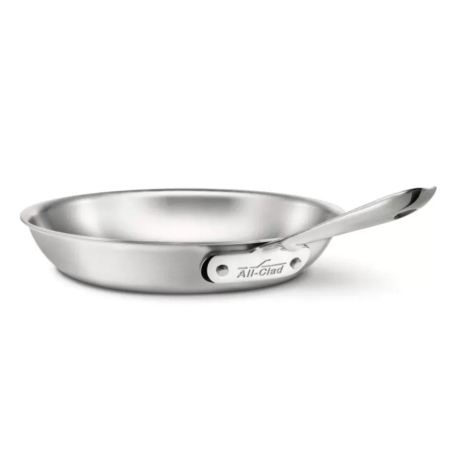 D5 Stainless Brushed 5-Ply Bonded Cookware, Fry Pan, 10 Inch>All-Clad Clearance