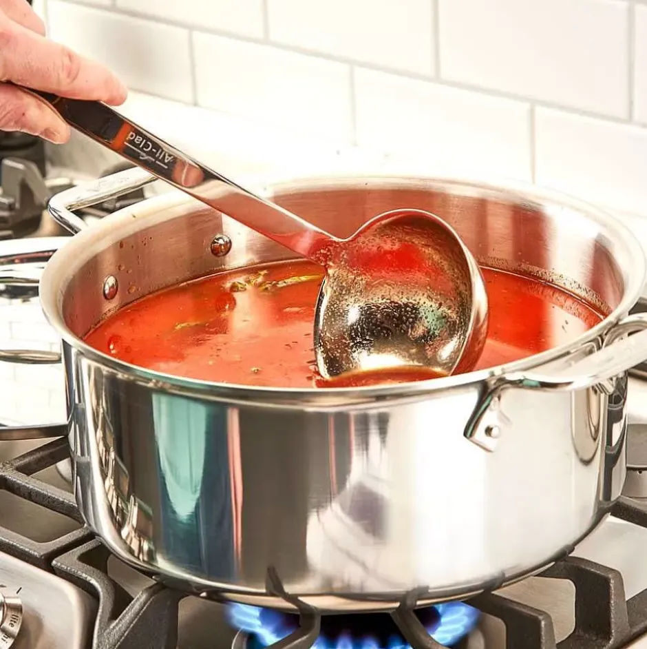 D3 Stainless Everyday 3-Ply Bonded Cookware, Stockpot With Lid, 6 Quart>All-Clad Hot