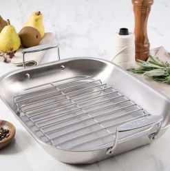 D3 Stainless Everyday 3-Ply Bonded Cookware Set, 20 Piece><noscript><img width=