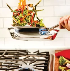 D3 Stainless Everyday 3-Ply Bonded Cookware, Skillet, 8.5 Inch><noscript><img width=