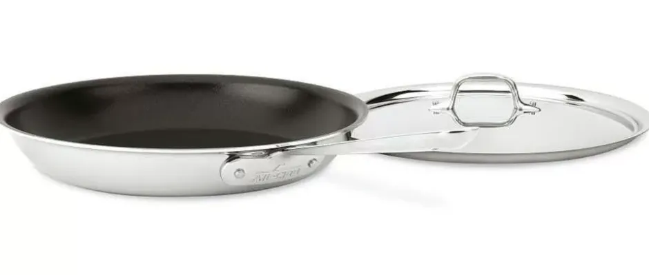 D3 Stainless Nonstick Fry Pan With Lid, 12 Inch>All-Clad Fashion