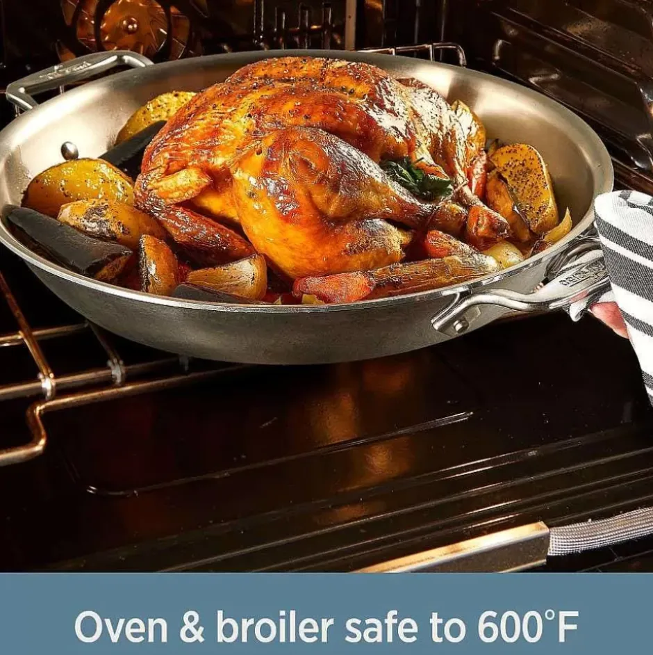 D3 Stainless 3-Ply Bonded Cookware, Universal Pan With Lid, 3 Quart>All-Clad New