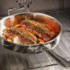 D3 Stainless 3-Ply Bonded Cookware, Mini Casserole With Lid, 1 Quart>All-Clad Hot
