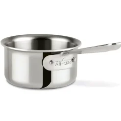D3 Stainless 3-Ply Bonded Cookware, Butter Warmer With Pour Lip, 0.5 Quart>All-Clad Online