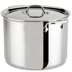 D3 Stainless 3-Ply Bonded Cookware, Stockpot With Lid, 12 Quart><noscript><img width=