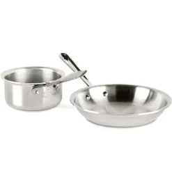 D3 Stainless 3-Ply Bonded Cookware Set, 2 Piece Kitchen Helper Set><noscript><img width=