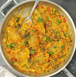 D3 Stainless 3-Ply Bonded Cookware, Fry Pan With Lid, 14 Inch><noscript><img width=