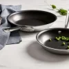 D3 Stainless 3-Ply Bonded Cookware, Nonstick 2 Piece Fry Pan Set, 8 & 10 Inch>All-Clad Outlet