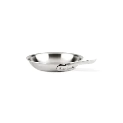 D3 Stainless 3-Ply Bonded Cookware, Stainless Steel Fry Pan, 8 Inch><noscript><img width=