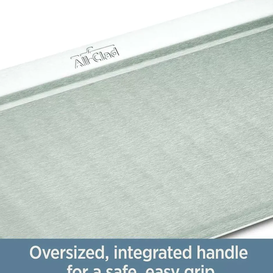 D3 Stainless 3-Ply Bonded Ovenware, Roasting Sheet, 14 X 17 Inch>All-Clad Outlet