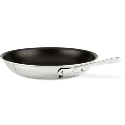 D3 Stainless 3-Ply Cookware, 12 Inch Nonstick Fry Pan><noscript><img width=