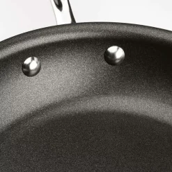D5 Stainless Polished 2 Piece Nonstick Fry Pan Set, 8 & 10 Inch><noscript><img width=