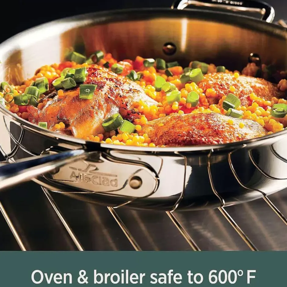 D5 Stainless Polished 5-Ply Bonded Cookware, Fry Pan, 8 Inch>All-Clad Sale
