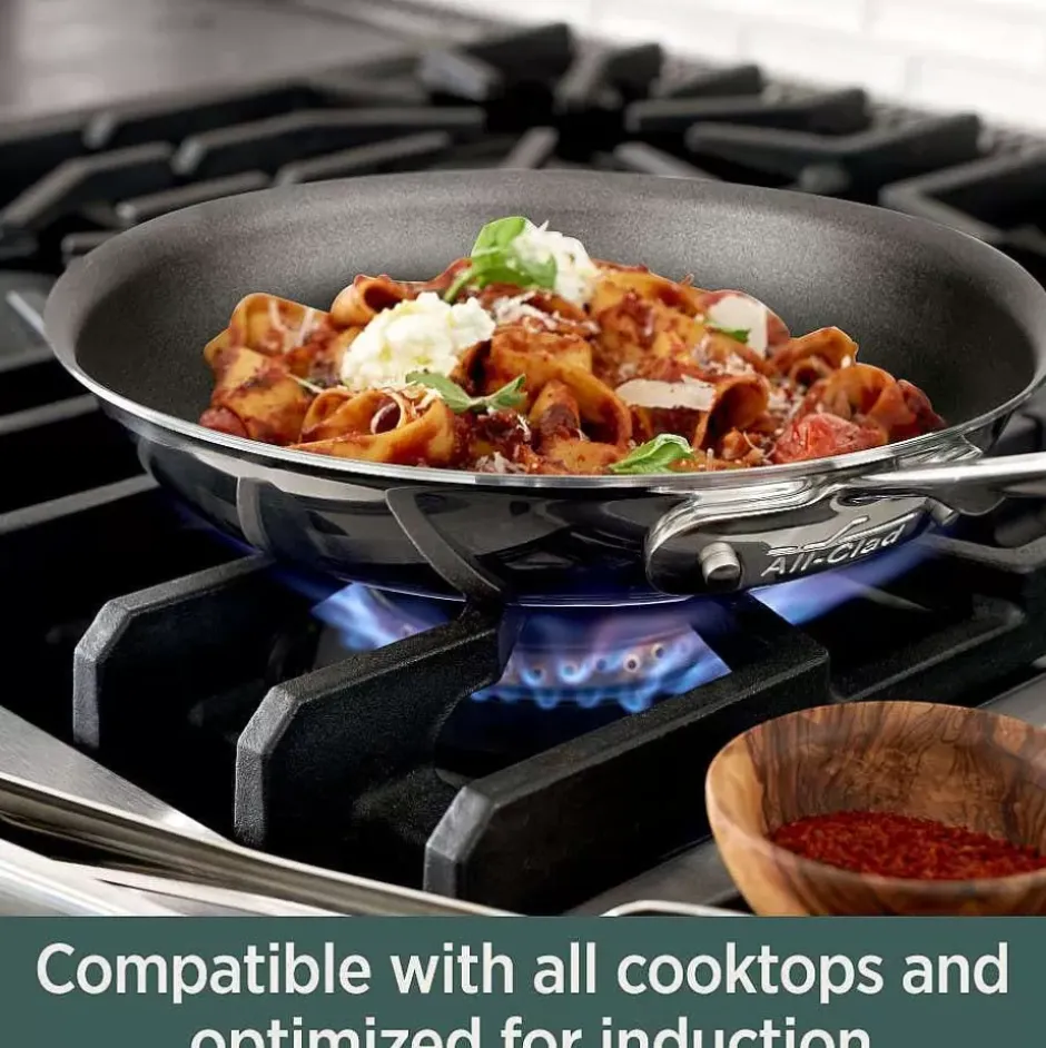 D5 Stainless Polished 5-Ply Bonded Cookware, Nonstick Omelets Pan, 10.5 Inch>All-Clad Best