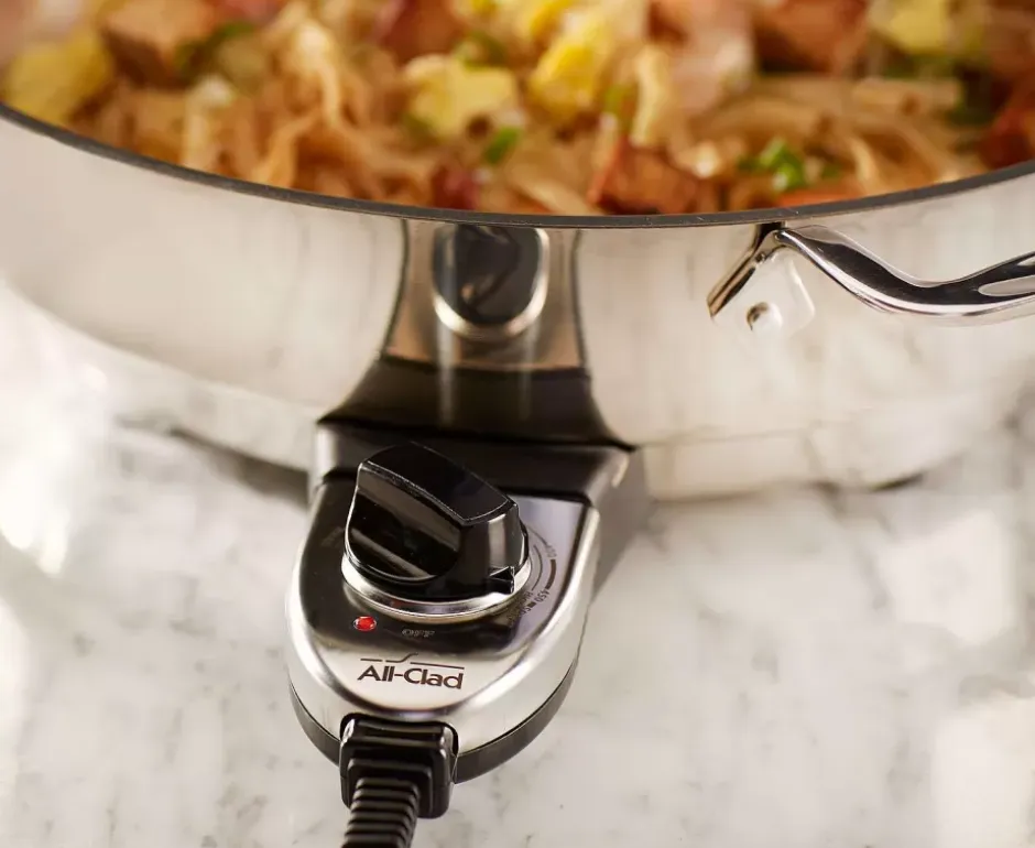 Electric Nonstick Skillet, 7 Quart>All-Clad New