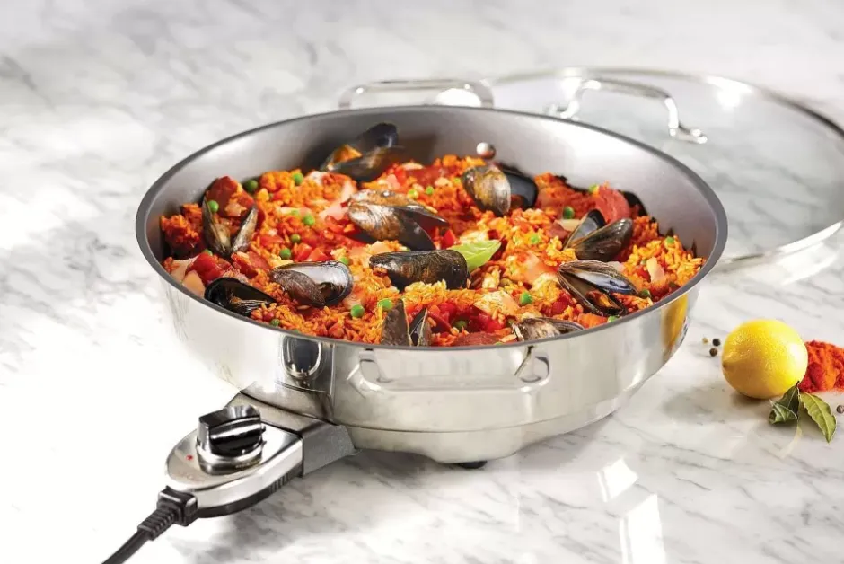Electric Nonstick Skillet, 7 Quart>All-Clad New