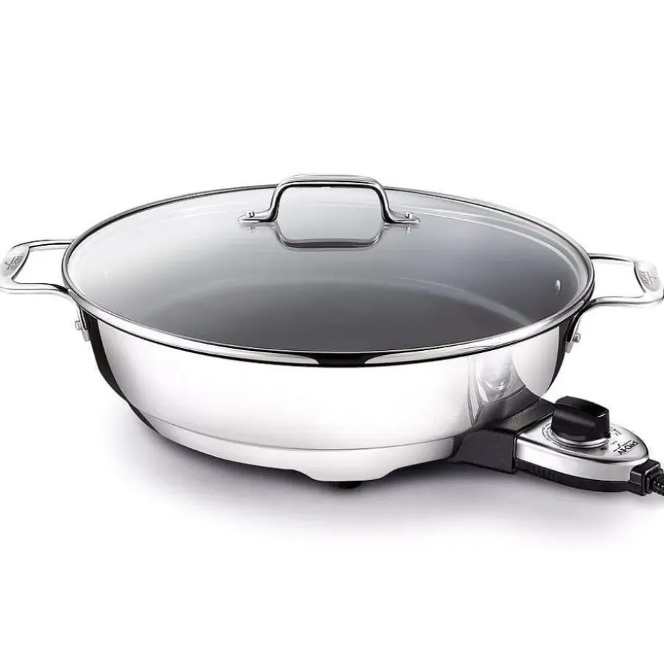 Electric Nonstick Skillet, 7 Quart>All-Clad New