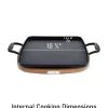 Enameled Cast Iron, Griddle With Acacia Wood Trivet, 11 Inch>All-Clad Best