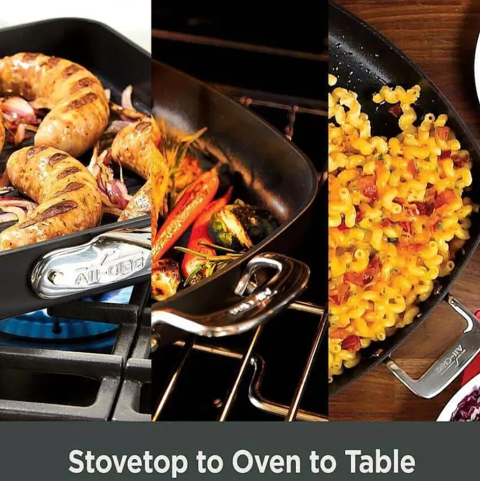 Essentials Nonstick Cookware, Small Roaster With Rack, 11 X 14 Inch>All-Clad Discount