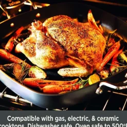 Essentials Nonstick Cookware Set, 12 Piece><noscript><img width=