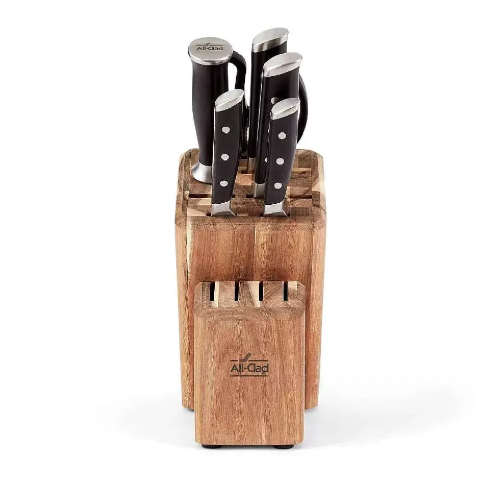 Forged Knives, Knife Block Set, 7 Piece>All-Clad New