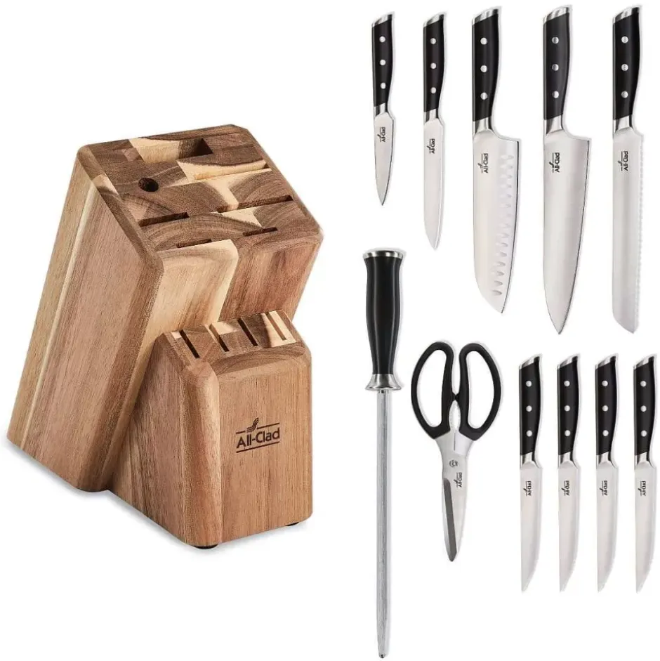 Forged Knives 12-Piece Knife Block Set>All-Clad Outlet