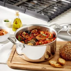 G5® Graphite Core Stainless Steel 5-Ply Bonded Cookware, Stockpot With Lid, 8 Quart><noscript><img width=