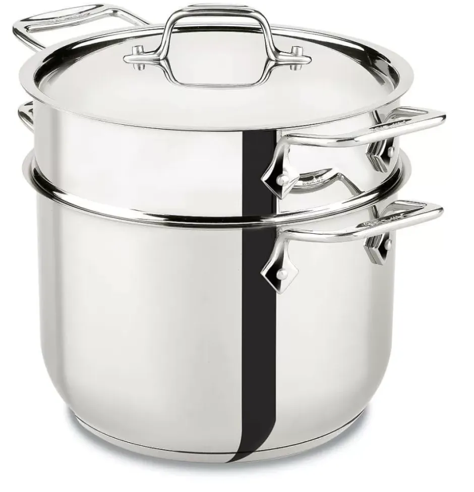Gourmet Accessories, Pasta Pot With Perforated Insert And Lid, 6 Quart>All-Clad Online