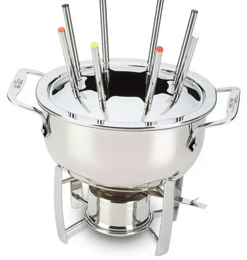 Gourmet Accessories, 12 Piece Fondue Set With Stainless Steel Pot And Cast Aluminum Insert>All-Clad Online
