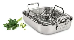 Gourmet Accessories, Small Stainless Steel Roaster With Rack, 11 X 14 Inch>All-Clad Discount