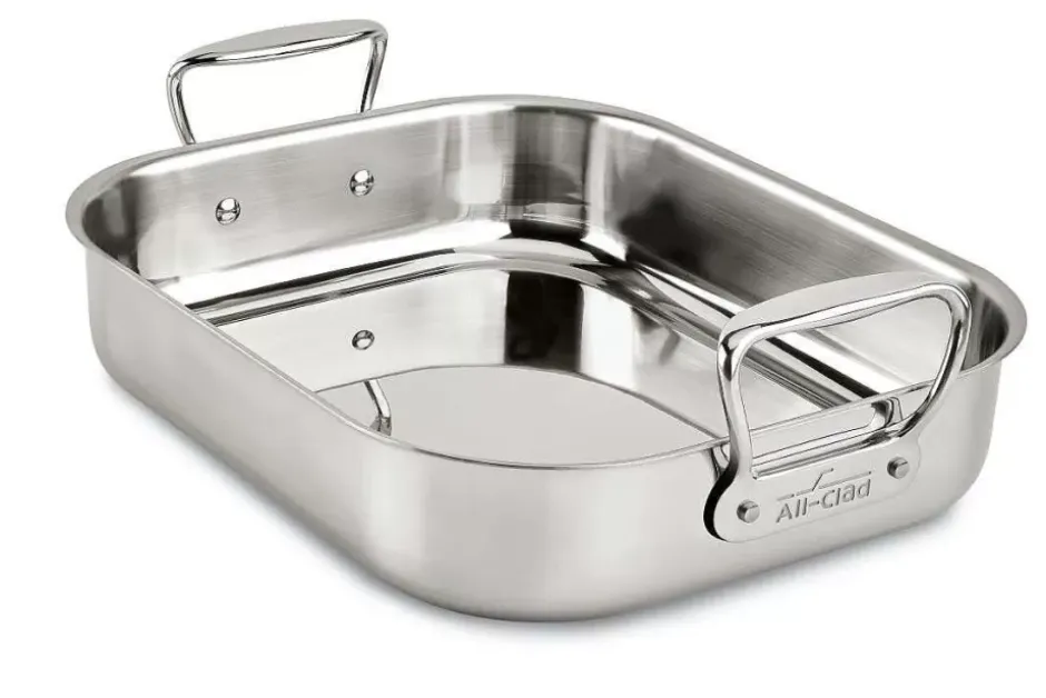 Gourmet Accessories, Small Stainless Steel Roaster With Rack, 11 X 14 Inch>All-Clad Discount