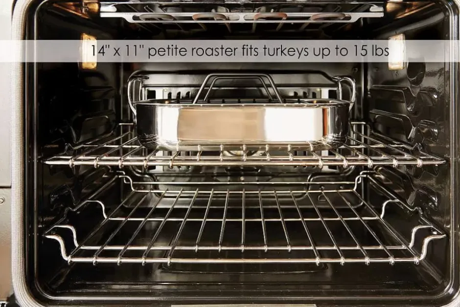 Gourmet Accessories, Small Stainless Steel Roaster With Rack, 11 X 14 Inch>All-Clad Discount