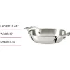Gourmet Accessories, Stainless Steel Mini Gratins 2-Piece Set, 6 Inch>All-Clad Discount