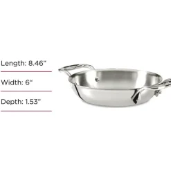 Gourmet Accessories, Stainless Steel Mini Gratins 2-Piece Set, 6 Inch>All-Clad Discount