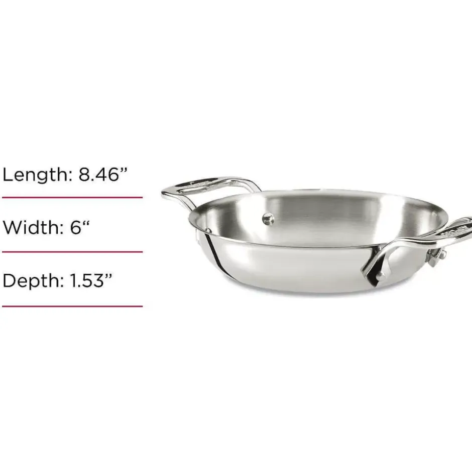 Gourmet Accessories, Stainless Steel Mini Gratins 2-Piece Set, 6 Inch>All-Clad Discount