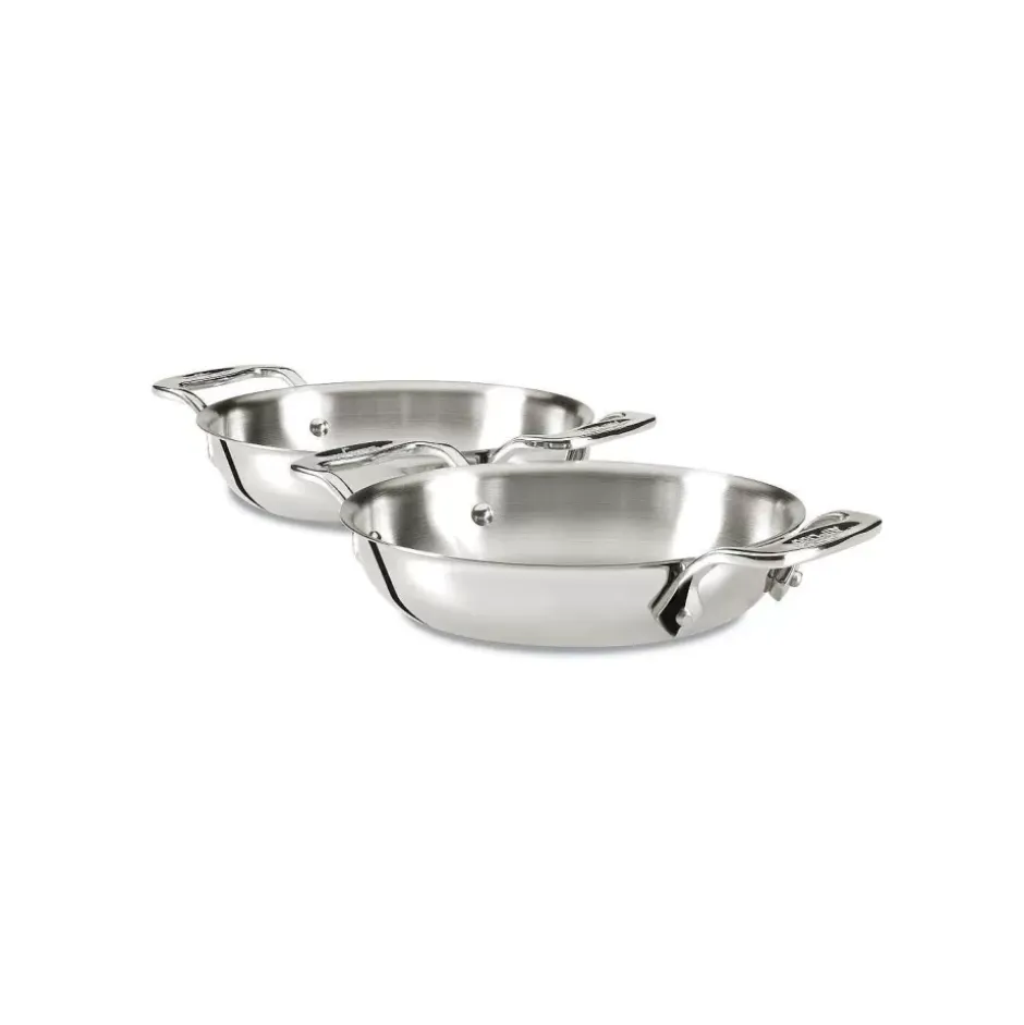 Gourmet Accessories, Stainless Steel Mini Gratins 2-Piece Set, 6 Inch>All-Clad Discount