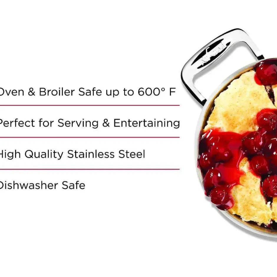 Gourmet Accessories, Stainless Steel Mini Gratins 2-Piece Set, 6 Inch>All-Clad Discount
