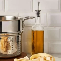 Gourmet Accessories, Stainless Steel Multi-Pot With Lid, Perforated Insert And Steamer Insert, 12 Quart>All-Clad Sale