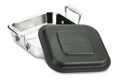 Gourmet Accessories, Stainless Steel Square Baker With Lid, 8 Inch>All-Clad Clearance