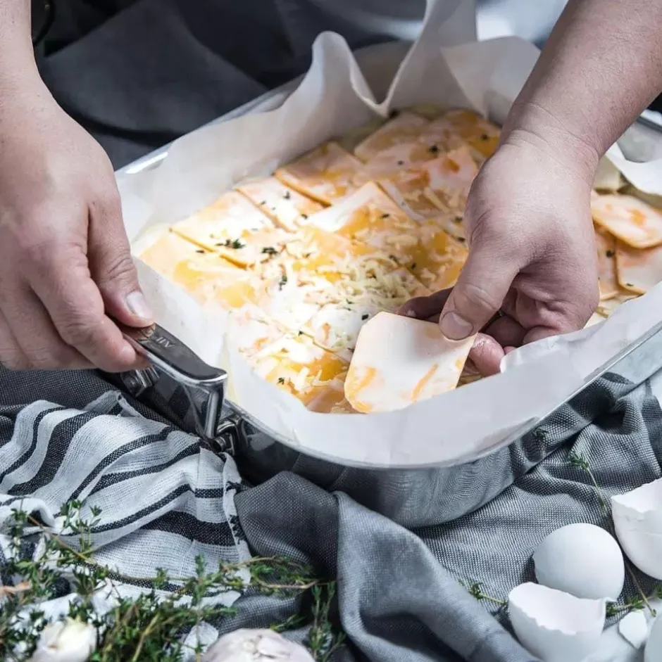 Gourmet Accessories, Stainless Steel Lasagna Pan With Lid, 12 X 15 X 2.75 Inch>All-Clad Fashion