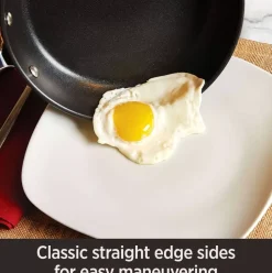 Ha1 Hard Anodized Nonstick Cookware, Square Griddle, 11 Inch>All-Clad Fashion