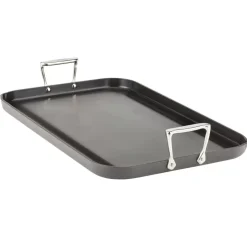 Ha1 Hard Anodized Nonstick Cookware, Double-Burner Griddle, 13 X 20 Inch><noscript><img width=
