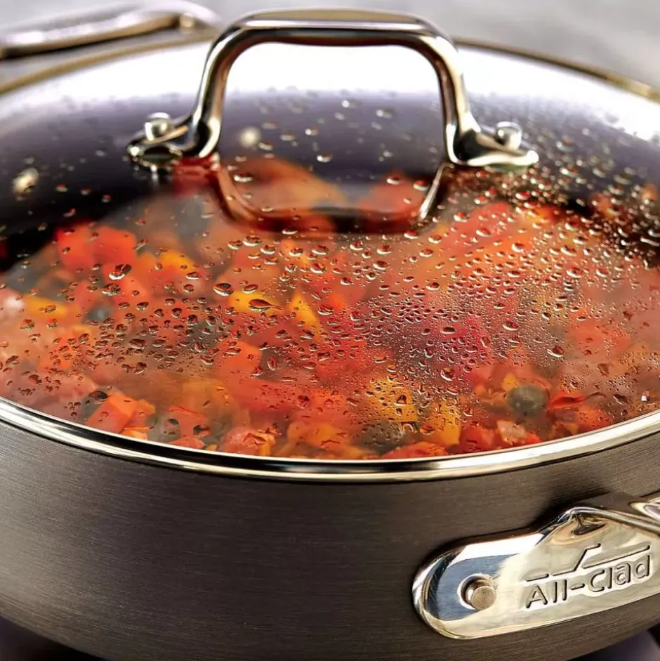 Ha1 Hard Anodized Nonstick Cookware, 3 Piece Fry Pan Set, 8, 10 & 12 Inch>All-Clad Outlet