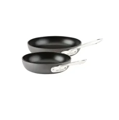 Ha1 Hard Anodized Nonstick Cookware, 2 Piece Fry Pan Set, 8 & 10 Inch><noscript><img width=